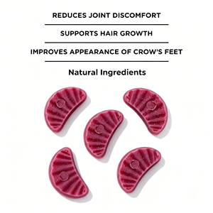 Anti-Aging-Vorteile für Haut, Nägel, Haare, Kollagen zur Hautaufhellung, Gummibärchen-Nahrungsergänzungsmittel, Glutathion-Aufhellungs-Gummis - Product Image 4