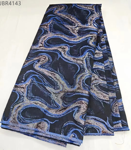 Broderie africaine brocart dentelle tissu français Jacquard tissu français robe brocart tissu pour femmes mariage <span class=keywords><strong>dorure</strong></span> matériel - Product Image 5