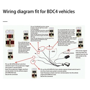 Arrancador Remoto Plug and Play ECS002PP-BM-BC4-1 Compatible con BMW Serie 3 G21, Serie 4 G26, X5 G05, X6 G06, X7 G07 con Botón OEM - Product Image 6