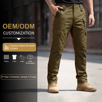 Pantalons cargo tactiques Ripstop en gros, multi-poches, vêtements de travail, OEM ODM