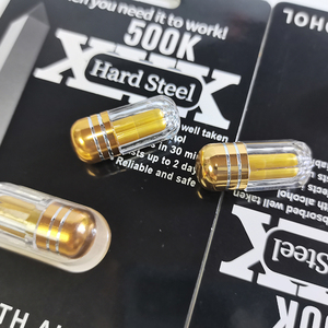 Cápsulas Hard Steel XXX 500K para Hombres con Rendimiento Duradero, Apoyo a la Resistencia y Promoción de la Fertilidad - Product Image 5