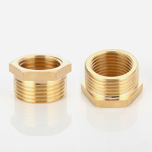 Raccordo per tubo filettato in <span class=keywords><strong>ottone</strong></span> con boccola esagonale riducente in <span class=keywords><strong>ottone</strong></span> <span class=keywords><strong>3</strong></span>/4 "NPT maschio X 1/4" NPT femmina connettore raccordi in <span class=keywords><strong>ottone</strong></span> - Product Image 1