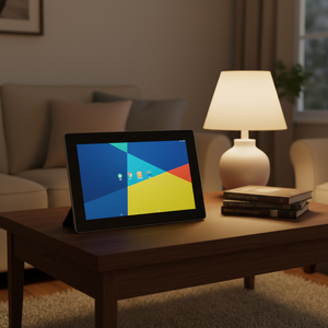 Marco de Fotos Digital Profesional con Pantalla Táctil Inteligente de 13.3 Pulgadas con Android, Control por Aplicación y Google Play - Product Image 1