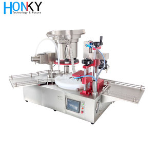 Machine de remplissage automatique de flacons de diluant biologique de bureau pour liquides et crèmes cosmétiques, électrique, avec pompe en céramique et composants PLC - Product Image 6
