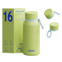 Mug de poche isotherme en acier inoxydable à double paroi de 16 oz de style américain avec poignée, portable, idéal comme cadeau, maintient la température de 24 à 36 heures