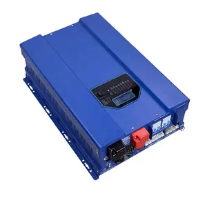 1kw 2kw 3kw 6kw 8kw 12kw solare inverter 50 hz 60 hz mppt regolatore di carica solare controller LCD LED ibrido solare inverter in india