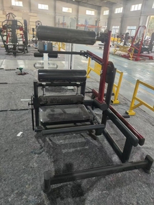 Thương mại hiện đại phong cách hip lực đẩy máy glute cầu & mông huấn luyện viên tấm-nạp thiết bị tập luyện - Product Image 5