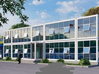 Casa Prefabricada Expandible en Contenedor de 20 y 40 Pies, Lista para Usar en Australia, Apartamento Compacto, Transpirable, Móvil y Moderno