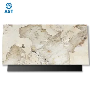 AST OEM/ODM Quarzit kwartsiet Quartzito Brazil Natural White Slab Patagonia Quartzite In Countertops Vanity Tops And Table Tops