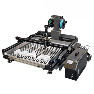 Imprimante 3D à lettres en relief de grande taille industrielle CNC, dernière génération, 1200*800*80mm, avec nivellement automatique, imprimante UV DTF, imprimante 3D à lettres - Product Image 2