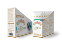 Friandises lyophilisées pour chats en forme de sucettes, 25 bâtonnets/boîte en papier, friandises pour chats en vrac avec matériaux promotionnels gratuits