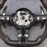 Volant sport en fibre de carbone pour BMW M2 M3 M4 M5 M6 X5M X6M F20 F10 F35 F22 F18 F07 F10 F30 F32 E60 E90