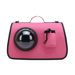 <b>Soft</b>-Sided Pet <b>Carrier</b> Oxford Fabric Breathable With Dome Window For <b>Cats</b> Up To 7Kg - Product Image 5