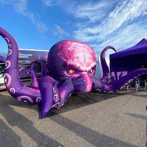 منصة قابلة للنفخ متعددة المستويات مع رسومات العلامة التجارية للفعاليات المؤسسية - Product Image 6