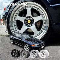 Ruedas RS Custom 5x114.3 de 2/3 Piezas y 5 Radios de 16 y 18 Pulgadas, Ruedas Forjadas para Nissan Skyline GT-R R32