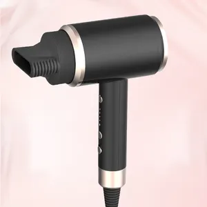 Buy 2021 New Pink Fast Dryer Portable Saloon Professional Ionic Ion Blow Hair Dryer With Comb For Kids