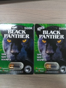 Best Selling Black Panther Capsule with Herbal <b>Blend</b> Male Energy Booster Enhance Power and Vitality 7 Days Effective Capsule - Product Image 3