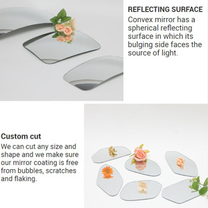 Customized 2mm Float Glass <strong>Chrome</strong> Convex <strong>Mirror</strong> or Aluminum Curved <strong>Mirror</strong> Glass for Truck <strong>Mirrors</strong> - Product Image 6