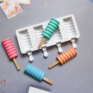 Molde de silicona para helados, molde para hacer helados caseros con forma de hilo, para postres, polos y tartas - Product Image 2