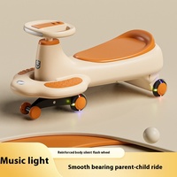 Voiture de torsion pour enfants 1-8 ans roue silencieuse adultes peuvent s'asseoir bébé Yo-yo voiture à bascule Scooter jouet poussette