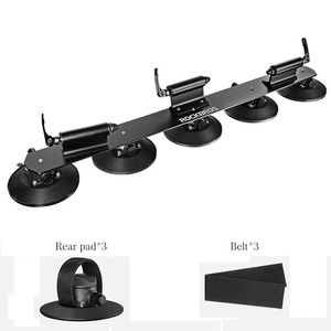 ROCKBROS sıcak satış özel logo bisiklet taşıyıcı alüminyum araba çatı bisiklet emme fincan rafı ile saklama çantası 3 bisikletleri için - Product Image 1