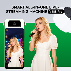 VisionMore Machine de diffusion <span class=keywords><strong>en</strong></span> <span class=keywords><strong>direct</strong></span> AI 6,3 pouces, équipement de diffusion vidéo <span class=keywords><strong>en</strong></span> <span class=keywords><strong>direct</strong></span>, équipement de studio pour la diffusion <span class=keywords><strong>en</strong></span> <span class=keywords><strong>direct</strong></span> - Product Image 1