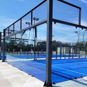 Paddle professionale campi da Paddle panoramico Padel con campo da Paddle di buona qualità per la competizione sportiva di Tennis - Product Image 1