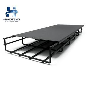 Sistema de bandeja de escalera de malla metálica galvanizada HDG para tendido de cables industriales y de construcción - Product Image 6