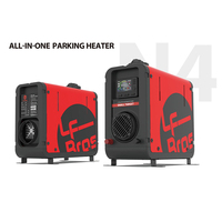 LF Bros pemanas parkir semua dalam satu, pemanas parkir 12V/220V 5kW gaya vertikal Diesel luar ruangan Pilihan bagus