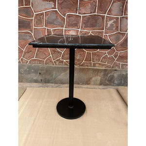 Table de bistrot extérieure de style contemporain, de forme carrée, avec cadre en métal, pour café, restaurant, balcon - Product Image 1