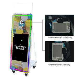 Nouveau Selfie Dslr Photobooth Machine Imprimer Photos Kiosque Miroir Photomaton Avec <span class=keywords><strong>Imprimante</strong></span> et Appareil Photo - Product Image 2