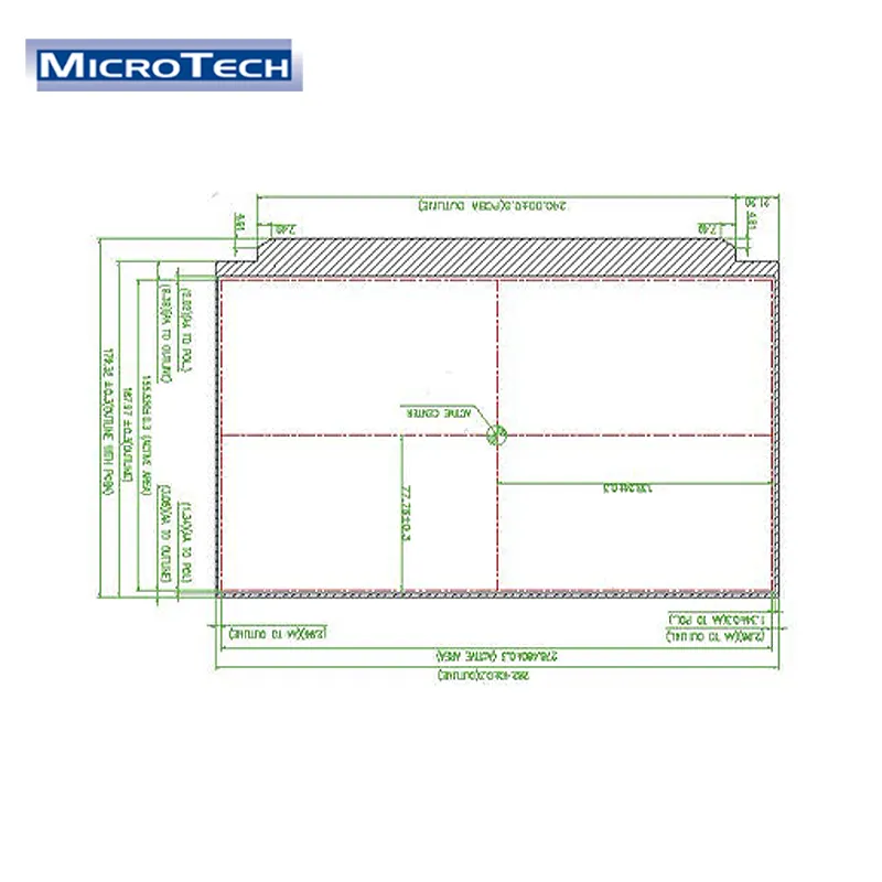 Çin sıcak satış 12.5 inç TFT modülü LCM LCD LED ekran paneli