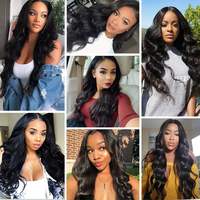 Perruque en cheveux humains ondulés, 40 pouces, cheveux vierges brésiliens 15A, perruque frontale complète 360 HD sans colle pour femmes