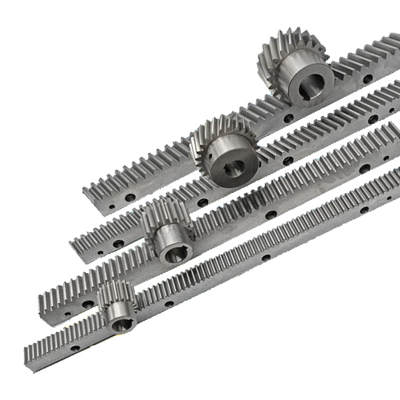 M1.25 M1.5 M2 19X19 20X15 20X25 22X25 24X24 25X25 CNC Helical Gear Rack For Metal Laser Engraving Machines