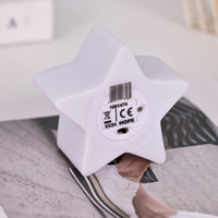 Projecteur de lumière RGB 6 couleurs, lampe lunaire 3D pliable, veilleuse pour enfants avec abat-jour étoilé