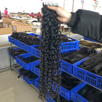 Cheveux humains naturels vierges indiens bruts Double bande droite crépue dessinée dans l'extension de cheveux Remy Hair Curly Tape ins