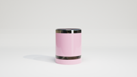Pot de fleurs en céramique personnalisable, mini pot de fleurs de noël, blanc, en forme de tasse, OEM, pièces
