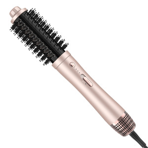 3 In 1 Curling And Straightening Comb With Hot Air Negative Ion Hair Care Quick Voluminous Styling Tool Multi Functional - Product Image 3