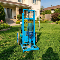 Moteur de foreuse rotative électrique télescopique portable léger, profondeur max. 80 m, pour utilisation dans les mines de charbon