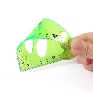<span class=keywords><strong>Regla</strong></span> Flexible de Plástico Transparente de 12 Pulgadas Foska, Resistente a la Decoloración, con Graduaciones y Borde Recto, para Estudiantes, Maestros, Amigos y Compañeros de Trabajo - Product Image 4