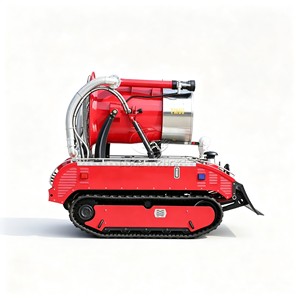 Robot de lutte contre les incendies télécommandé avec canon à eau pour les secours d'urgence - Product Image 2