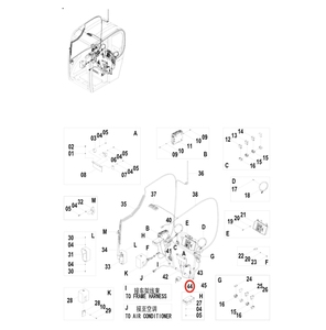 Pièce compatible Liugong 34B0297 - Interrupteur de déconnexion pour ensemble complet de pièces de machines de construction - Product Image 6