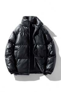 Veste d'hiver pour homme en duvet de qualité, à capuche, épaisse, coupe-vent, chaude, pour la randonnée en plein air - Product Image 4