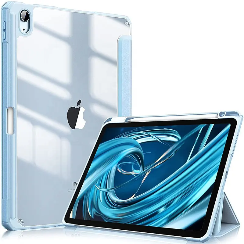 Lightweight Matte Frosted Shockproof TPU Standing protective case tablet Cover for Apple iPad 10th Generation 10.9 inch