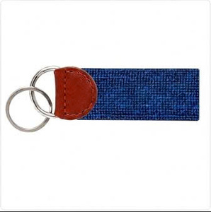 Llavero de Tela y Cuero con Logotipo Personalizado, Llavero Rectangular Tejido de Primera Calidad, Regalos Promocionales Corporativos, Llaveros al por Mayor OEM - Product Image 5