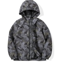 Meilleure veste coupe-vent légère pour enfants, imperméable, coupe-vent, respirante, à capuche, fermeture éclair, automne, marque personnalisée