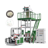 Machine de soufflage de film automatique en gros 30% Machine de soufflage de film Aba à double couche de consommation inférieure