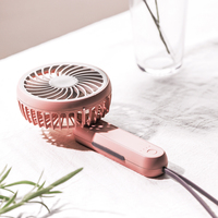 USB Mini Tenu Dans la main à piles de bureau de refroidissement pliable Offre Spéciale menée sans fil EN GROS dc électrique ventilateur rechargeable
