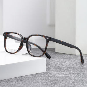 GTP J10011 Monturas de Gafas Cuadradas para Hombre, TR90, Montura Completa, Anti-UV, Gafas Ópticas 51 18 150 - Product Image 1