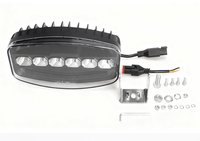 Phare de conduite LED 9 pouces bicolore blanc ambre DRL Emark 12V 24V breveté, éclairage de travail LED tout-terrain 4x4 pour camion, VTT, UTV, SUV